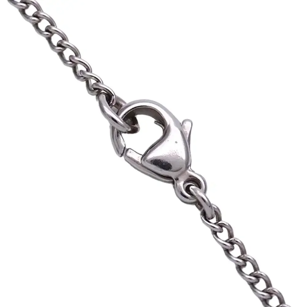 Chanel Cc Logo Pendant Necklace Metal #266404C93B
